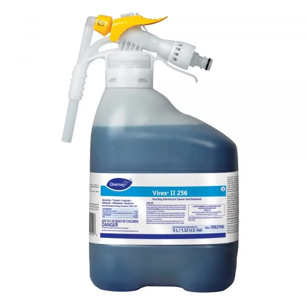 Virex II 256 One-Step Disinfectant Cleaner and Deodorant, 5L - RTD