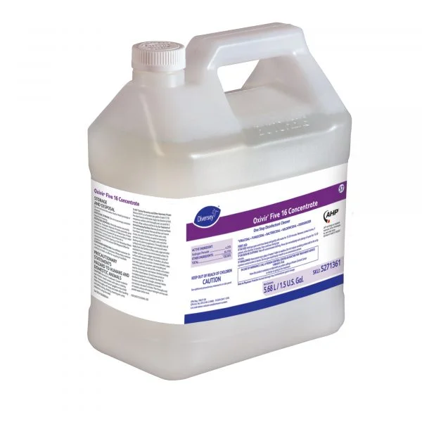Oxivir Five 16 Concentrate, 1.5 gal - Command Center