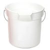 Huskee Bucket 10 qt. White