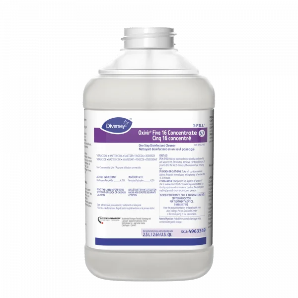 Oxivir Five 16 Concentrate, 2.5 L - J-FILL