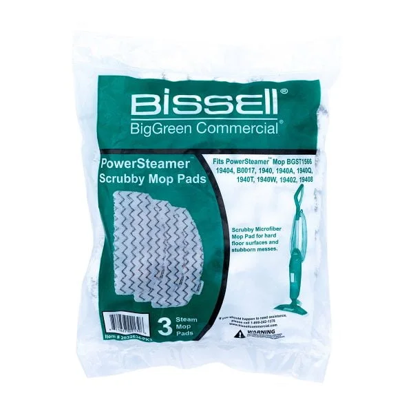 BGST1566 - STEAM MOP PADS SCRUB (3pk)