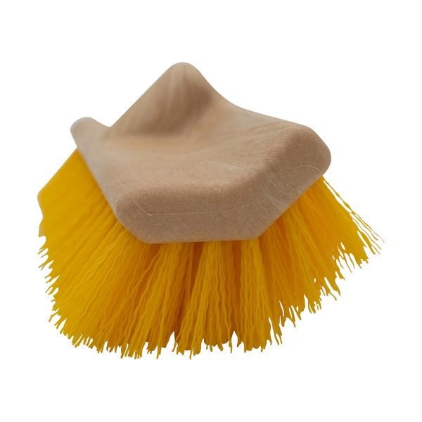 Bi-Level Scrub Brush - Yellow - Image 3