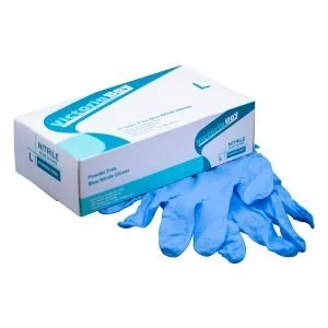 Gloves - Nitrile LARGE - Powder-Free (100/BX)