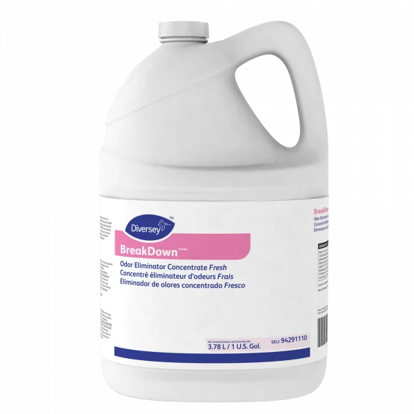 BreakDownTM/MC Odor Eliminator & Cleaner, Fresh - 1 GAL