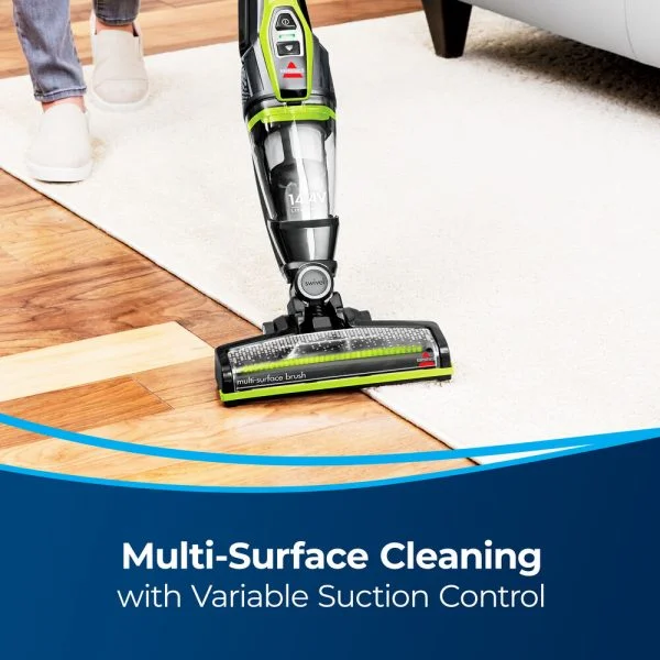 ReadyClean Cordless XRT 14.4V Stick Vacuum - GREEN - Image 4