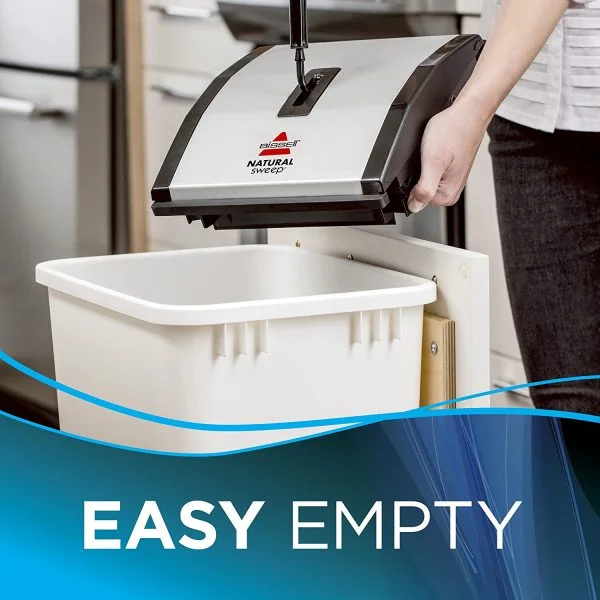 Natural Sweep Carpet & Floor Manual Sweeper - Image 2