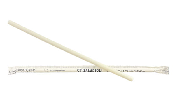 10.25" x 8mm Wrapped Natural Straw (5,000/cs)