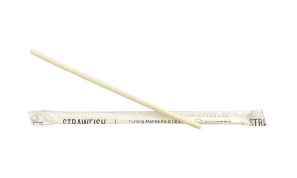 7.75" x 6mm Wrapped Natural Straw (5,000/cs)