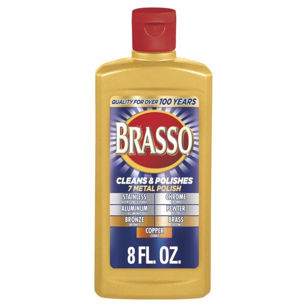 Brasso Metal Polish, 8oz