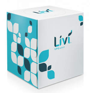 Livi VPG Select Facial Tissue - Cube